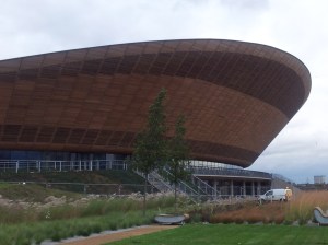 ...and just over the canal, vast projects shaping future East London.