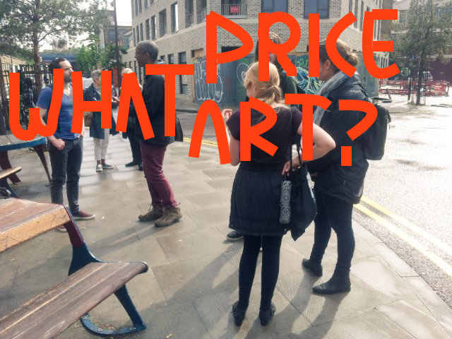 Hackney Tours What Price Art Hackney Wick for Antiuniversity copy