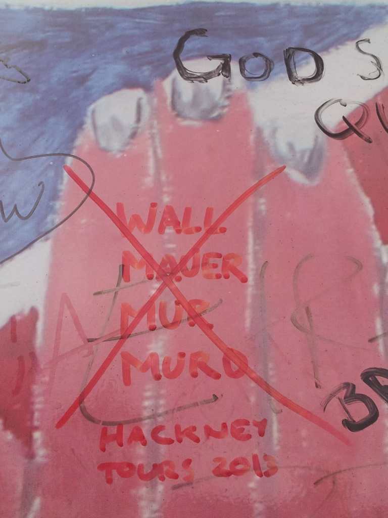 Hackney Tours on Belfast Peace Wall small