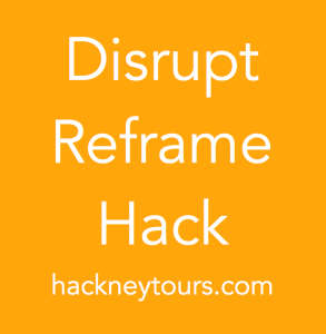 Disrupt Reframe Hack orange block