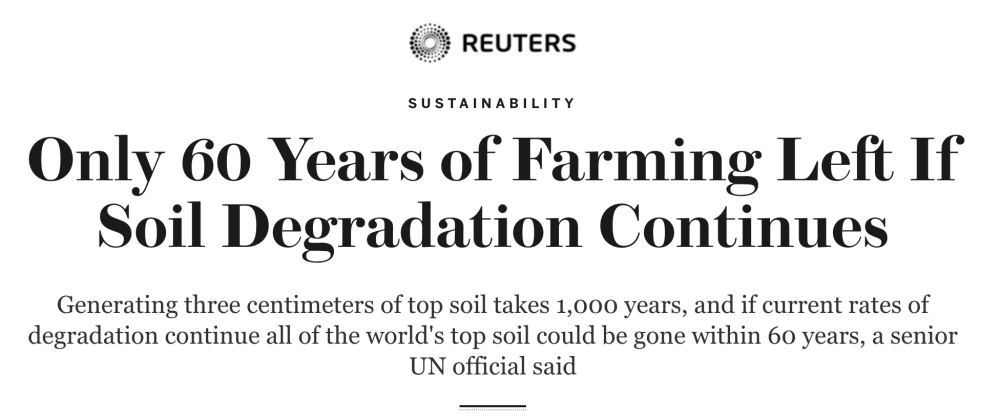 60 years of top soil headline